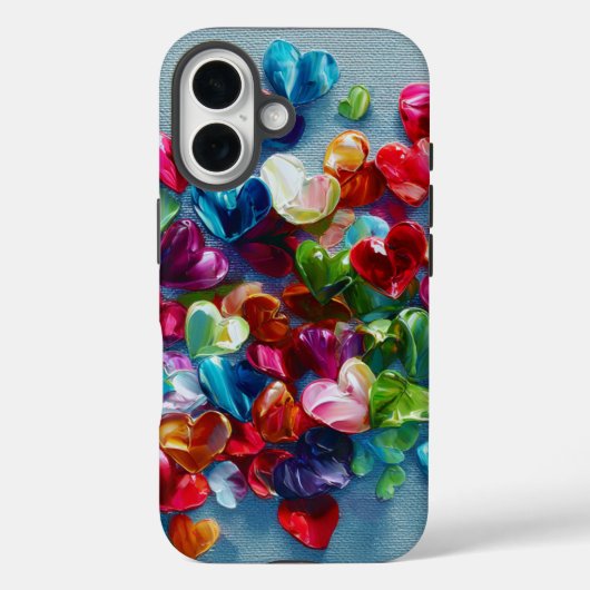 Valentijnsdag iPhone 16 Hoesje | Romantisch (Achterkant)