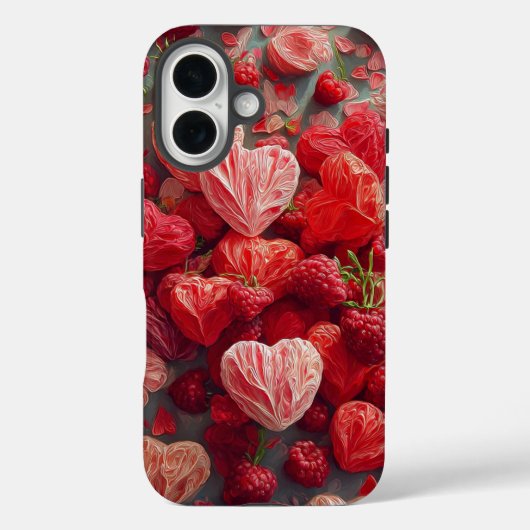 Valentijnsdag iPhone 16 Hoesje | Romantisch (Achterkant)
