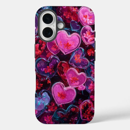 Valentijnsdag iPhone 16 Hoesje | Romantisch (Achterkant)