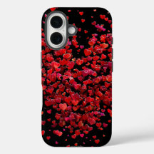Valentijnsdag iPhone 16 Stevige Hoes | Romantisch