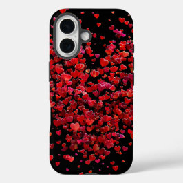 Valentijnsdag iPhone 16 Stevige Hoes | Romantisch