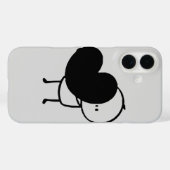 Valentijnsdag iPhone Hoesje – Romantisch Hart (Achterkant (horizontaal))