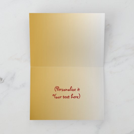 Valentijnsdag is... Kiss Day Schattige Personalize Feestdagen Kaart (Binnen)