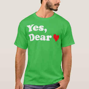 Valentijnsdag Ja, Beste Heart Funny Husband Wife T-shirt