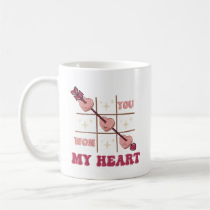 Valentijnsdag Je hebt mijn hart gewonnen Koffiemok