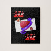 Valentijnsdag Jigzaag Puzzle Legpuzzel (Verticaal)
