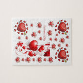 Valentijnsdag Jigzaag Puzzle Legpuzzel (Horizontaal)