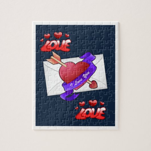 Valentijnsdag Jigzaag Puzzle Legpuzzel (Verticaal)