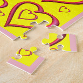 Valentijnsdag Jigzaag Puzzle Legpuzzel (Zijkant)