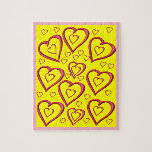 Valentijnsdag Jigzaag Puzzle Legpuzzel