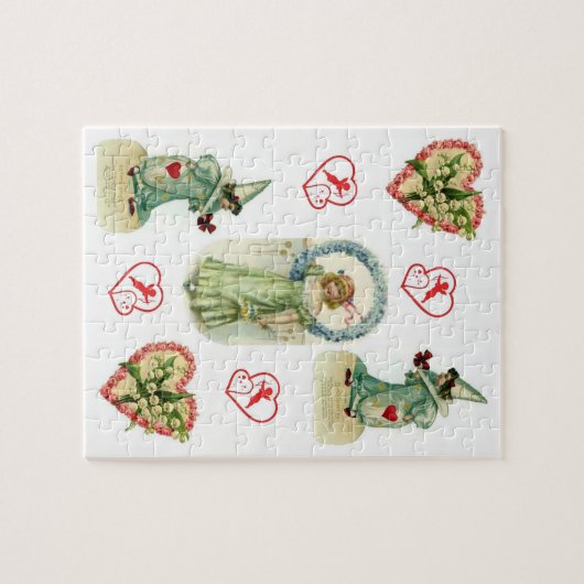 Valentijnsdag Jigzaag Puzzle Legpuzzel (Horizontaal)