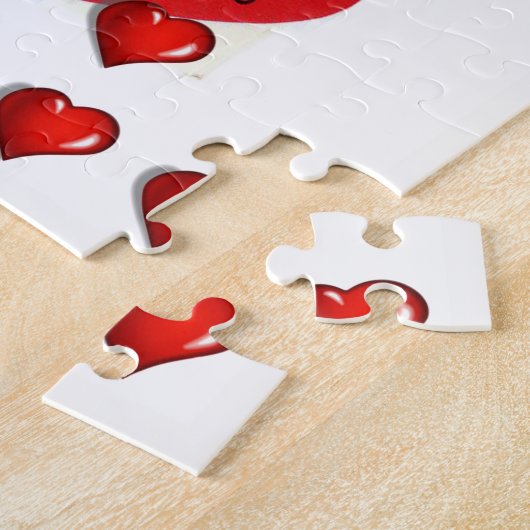 Valentijnsdag Jigzaag Puzzle Legpuzzel (Zijkant)