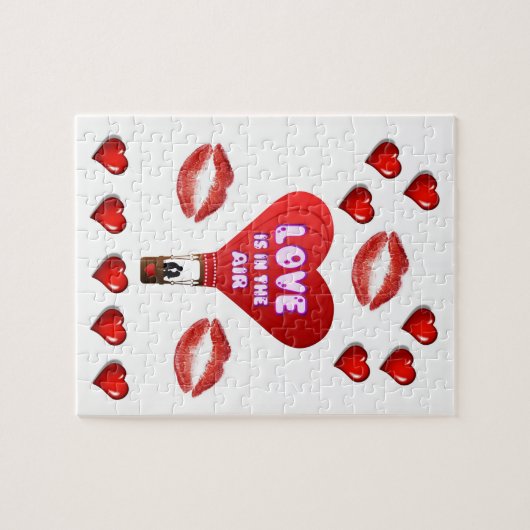 Valentijnsdag Jigzaag Puzzle Legpuzzel (Horizontaal)