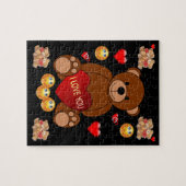 Valentijnsdag Jigzaag Puzzle Legpuzzel (Horizontaal)