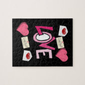 Valentijnsdag Jigzaag Puzzle Legpuzzel (Horizontaal)