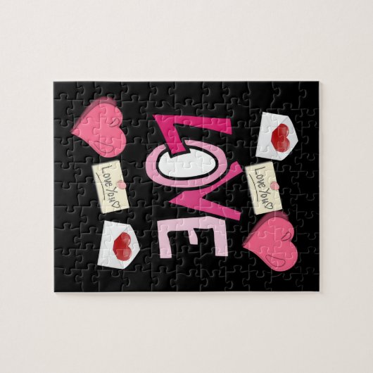 Valentijnsdag Jigzaag Puzzle Legpuzzel (Horizontaal)