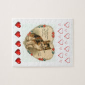 Valentijnsdag Jigzaag Puzzle Legpuzzel (Horizontaal)