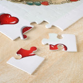 Valentijnsdag Jigzaag Puzzle Legpuzzel (Zijkant)