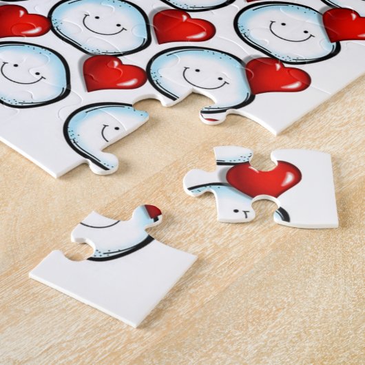 Valentijnsdag Jigzaag Puzzle Legpuzzel (Zijkant)