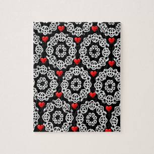 Valentijnsdag Jigzaag Puzzle Legpuzzel