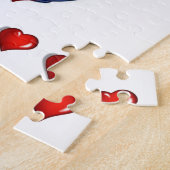 Valentijnsdag Jigzaag Puzzle Legpuzzel (Zijkant)