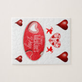 Valentijnsdag Jigzaag Puzzle Legpuzzel (Horizontaal)