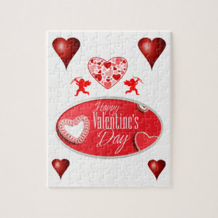 Valentijnsdag Jigzaag Puzzle Legpuzzel