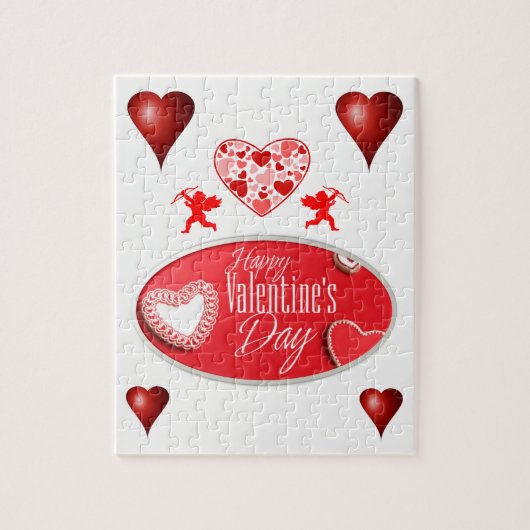 Valentijnsdag Jigzaag Puzzle Legpuzzel (Verticaal)