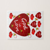 Valentijnsdag Jigzaag Puzzle Legpuzzel (Horizontaal)