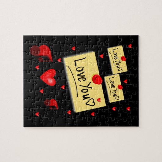 Valentijnsdag Jigzaag Puzzle Legpuzzel (Horizontaal)