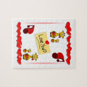 Valentijnsdag Jigzaag Puzzle Legpuzzel (Horizontaal)