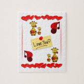 Valentijnsdag Jigzaag Puzzle Legpuzzel (Verticaal)