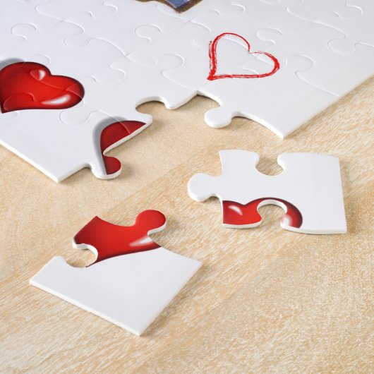 Valentijnsdag Jigzaag Puzzle Legpuzzel (Zijkant)