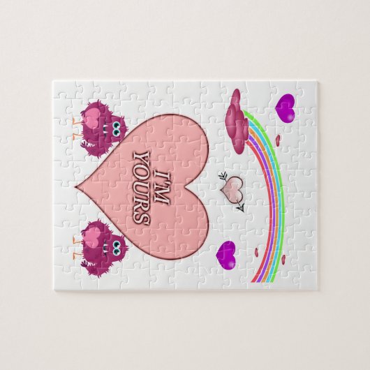 Valentijnsdag Jigzaag Puzzle Legpuzzel (Horizontaal)