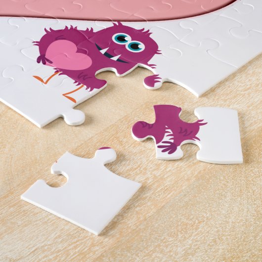 Valentijnsdag Jigzaag Puzzle Legpuzzel (Zijkant)