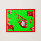 Valentijnsdag Jigzaag Puzzle Legpuzzel (Horizontaal)