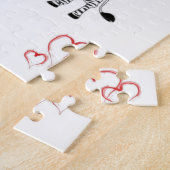 Valentijnsdag Jigzaag Puzzle Legpuzzel (Zijkant)