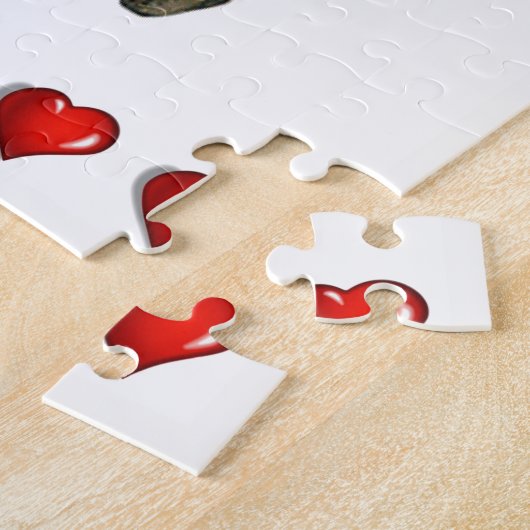 Valentijnsdag Jigzaag Puzzle Legpuzzel (Zijkant)