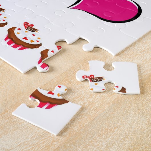 Valentijnsdag Jigzaag Puzzle Legpuzzel (Zijkant)