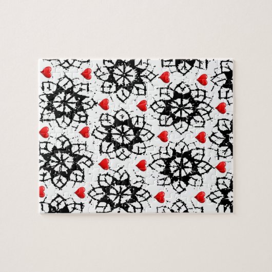 Valentijnsdag Jigzaag Puzzle Legpuzzel (Horizontaal)