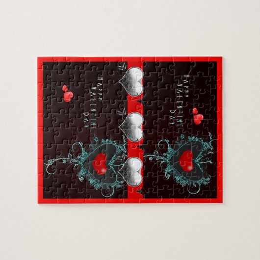Valentijnsdag Jigzaag Puzzle Legpuzzel (Horizontaal)