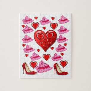 Valentijnsdag Jigzaag Puzzle Legpuzzel