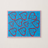 Valentijnsdag Jigzaag Puzzle Legpuzzel (Horizontaal)