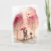 Valentijnsdag/Jubileum/Liefde Kaart (Voorkant)