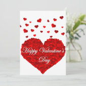 Valentijnsdag Kaart (Staand voorkant)