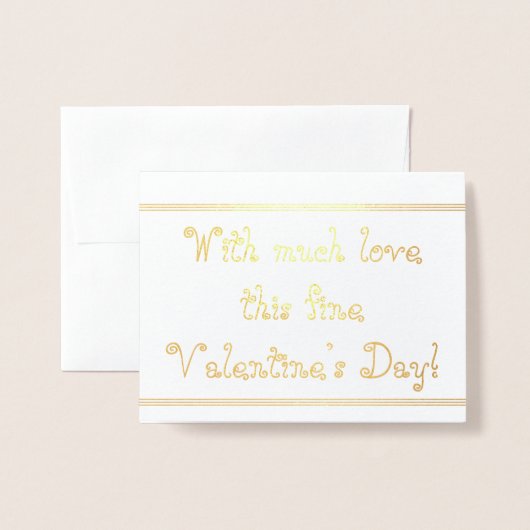 Valentijnsdag Kaart (Voorkant met envelop)