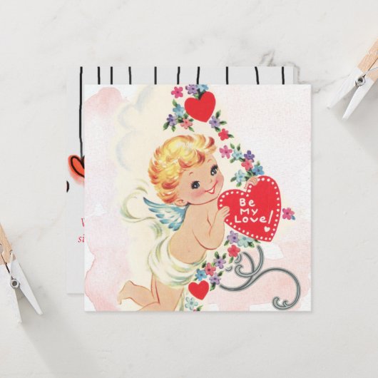  Valentijnsdag Kaart (Voorkant / Achterkant in situ)