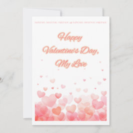 Valentijnsdag kaart