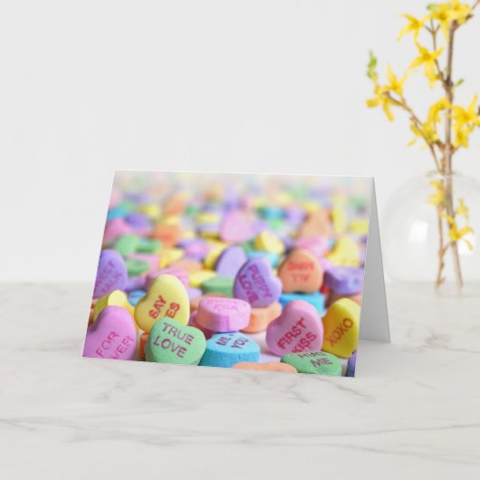 Valentijnsdag Kaart (Gele Bloem)