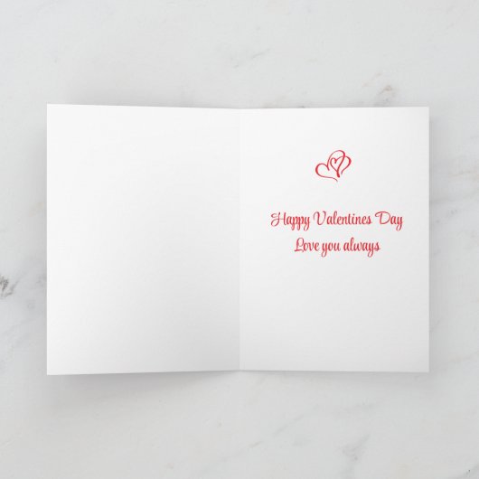 Valentijnsdag Kaart (Binnen)